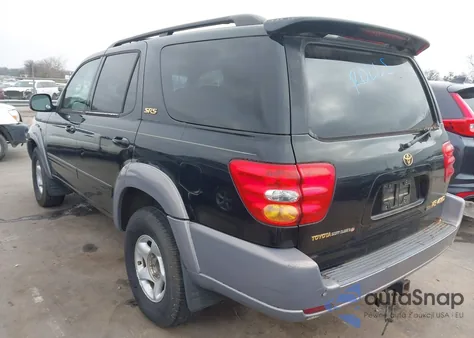 2001 Toyota Sequoia Sr5 V8 z USA, uszkodzony, nr VIN 5TDBT44A71S024255